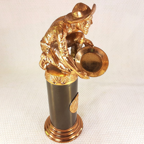 Vintage gold prospector - gold,