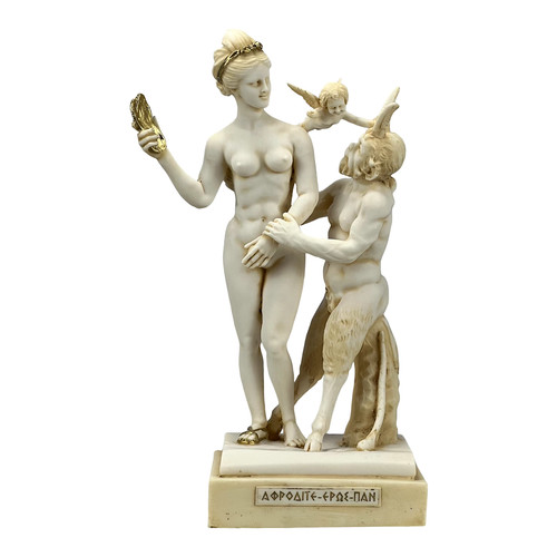 Aphrodite goddess pan and - goddess, eros