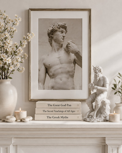 Great god pan - pan, statue